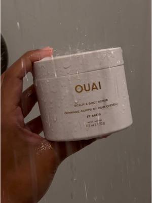 A post by @usernamelotus on TikTok caption: I’ve been using the same body scrub for over a year and it’s remained my favorite. 🌴🐚🥥 #ouai #stbarts #bodycare #bodyscrub #TikTokShop 