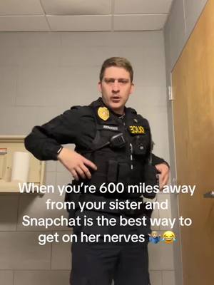 A post by @therabbit1414 on TikTok caption: I already know @BumbleBee shook her head HARD when she opened this 😂😂 #copsoftiktok #lawenforcement #nightshift #mississippi #fyp 