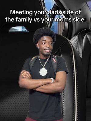 A post by @chefpierce on TikTok caption: Word to BRO dads side of the family is always scarier then moms side bro. Moms side of the family is straight vibes. Be having to warm up to pops side no cap. #fyp 