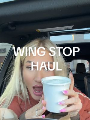 A post by @maggiegoodeill on TikTok caption: Its bussin #haul #FoodTok #haulsoftiktok @Wingstop 