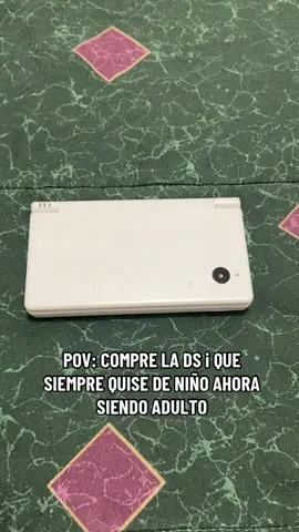 A post by @ on TikTok caption: 🥹🫰🏻 #nintendo #nintendods #ds #dsi #pokemon #mariokart #animalcrossing #kirby #nintendoswitch #viral #nostalgia #Gaming #videojuegos 