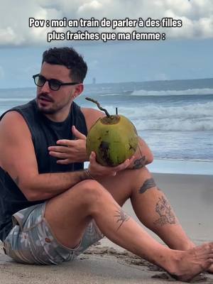 A post by @anthonymateoofficiel on TikTok caption: Pov : moi en train de parler à des filles plus fraîches que ma femme 🤘🏼🤣 #anthonymateo #onelove #bali #amour #0concurrence #humour 