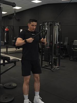 A post by @tiboinshape on TikTok caption: Face pull form tips !! ✅ @Tibo Inshape Nutrition  