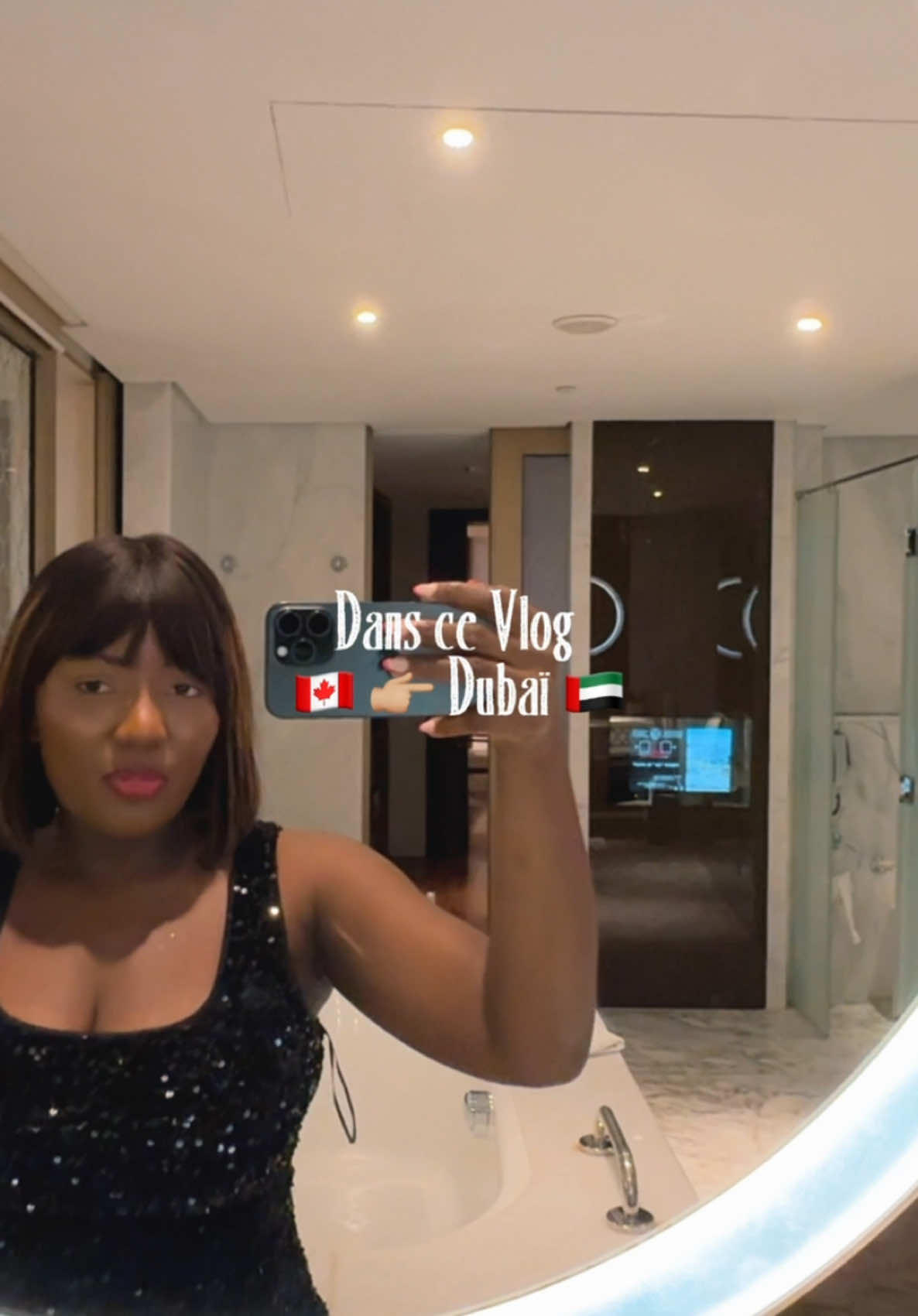 A post by @rosechristelle19 on TikTok caption: VLOG CANADA - DUBAÏ  La suite sur ma chaîne YouTube : Christelle.K ( le lien dans ma bio TikTok). Abonne-toi pour ne rien rater. #vlogdubai #vlogcanada #tiktokcanada🇨🇦🇨🇦🇨🇦😘👈 #tiktokcanada #tiktokafrique🇹🇬🇨🇩🇨🇮🇧🇯🇬🇦🇨🇲🇬🇦 #chretienne #medecin #congolaise🇨🇩 #vlogviral 