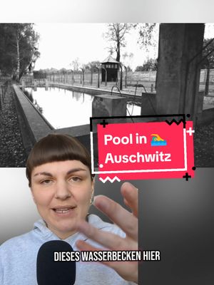 A post by @keine.erinnerungskultur on TikTok caption: Antwort auf @mike.tango18 Thema "Pool in Auschwitz". 