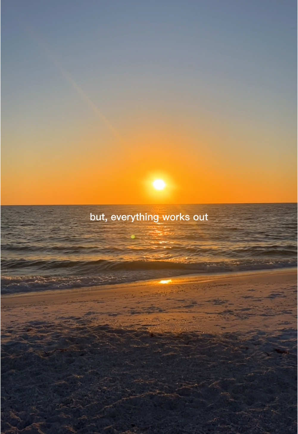 A post by @kennadi.kuz on TikTok caption: let go & trust God 🩵 go for the things in life you want, it’s all gonna work out! #CapCut #fyp #foryou #beach #florida #motivation #positivevibes #trusttheprocess #godisgood #2025 