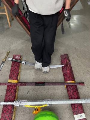 A post by @yyeesword on TikTok caption: I’m a craftsman. Please give it a name.#sword #handmade #fyp