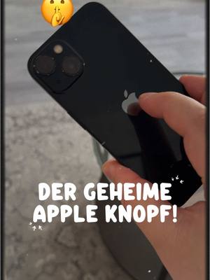 A post by @tiktoktechnik on TikTok caption: 😱🔥🔥 Der geheime Apple Knopf wird zu ChatGPT! Super iPhone Trick!! #iphonetricks