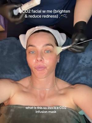 A post by @laurynbosstick on TikTok caption: save for your next facial 🫧 #skincare #facial #co2facial 