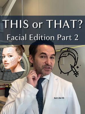 A post by @albertplasticsurgery on TikTok caption: With all the different ways to achieve a youthful, “snatched” appearance on your face and neck, what are some of the most optimal options? 🧐💭 ▶ Mini Facelift or Full Facelift? I always make this decision based on multiple factors— primarily severity of aging. A mini (or “weekend”) facelift addresses the lower face and neck, while a full facelift is ideal for stronger signs of aging, addressing the entire face and neck 💯 ▶ Facelift > Thread Lift: A facelift provides more dramatic and longer-lasting results, while a thread lift is much shorter term and can’t physically achieve everything a facelift can! 👀 ▶ Neck Liposuction or Jawline Filler? Depending on your case— liposuction surgically removes fat from the jawline, filler is a non-surgical injection to enhance the jawline! ✨ Ready to turn back time on your face? Consult with us today! 📞 (212)-203-8623 💻 www.albertplasticsurgery.com 📍 950 Park Avenue, New York, NY  #facelift #necklift #smas #filler  #botox #deepplanefacelift #rhytidectomy #minifacelift #threadlift #PlasticSurgery #plasticsurgeon #AntiAging #antiwrinkle #beauty #aesthetics #cosmetics #lift #liposuction #NYC #nycplasticsurgery #transformation #beforeandafter #fyp #foryou 