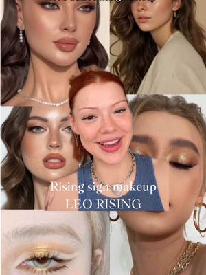 A post by @mimiermakeup on TikTok caption: Rising sign makeup? I fear zodiac sign makeup works I was born to give Leo energy 🎀 ib @niki #makeuptrends #makeuphacks 