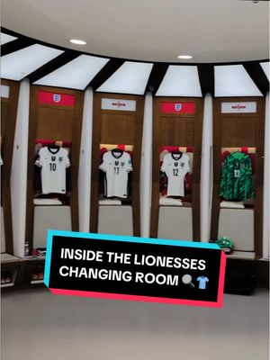 A post by @england on TikTok caption: Kitted out and READY 👊 #england #Lionesses #EnglandvsSpain #UWNL 