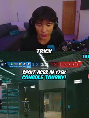 A post by @itsspoit on TikTok caption: Spoit Aces In $75K Pro Console Tournament! #spoit #jynxzi #r6 #rainbowsixsiege