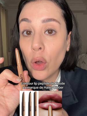 A post by @frenchtouchofmakeup on TikTok caption: Love it but make it last  @rhode skin 🥹 @Maybelline New York France lifter lipliner 05  #makeup 