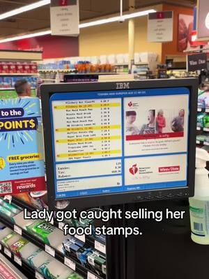 A post by @realcomediennelatrese on TikTok caption: Lady got caught selling her food stamps. The price of food is ridiculous. #foodtiktok #foodstamps #singlemom #family #followers➕ 