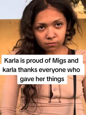 A post by @talesfromthestreets6 on TikTok caption: Karla is proud of Migs and karla thanks everyone who gave her things #lostinphoenix #talesfromthestreets #art #migskarla #karlaupdate #karlahomeless 