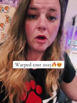 A post by @blonde_savage on TikTok caption: @Vans Warped Tour #mgk #mgktok #colsonbaker #warpedtour #vans #warpedtour2025 @mgk @Boys Like Girls 