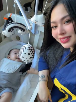 A post by @mommytonifowlerofficial on TikTok caption: My little boy 💙🥹 #tyronnevalentinefowlerflores 
