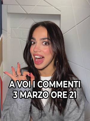 A post by @newmartina on TikTok caption: Amici miei segnatevi questa data: 3 Marzo, ore 21✨ Manca pochissimo e ho due super novità da svelarvi! 👀 Avete qualche idea di cosa potrebbe trattarsi? Scrivetelo nei commenti! ⬇️ #NewMartina #ComingSoon #StayTuned #3Marzo2025