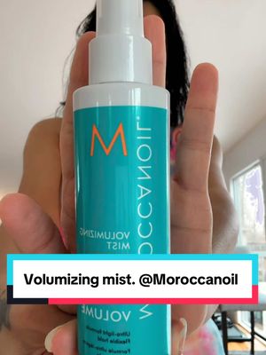 A post by @heyreemaa on TikTok caption: Volumizing mist. @Moroccanoil #volumizingmist #volumizingmistmoroccanoil #mist #reemanimasti #reetiktokshop #reeshop #viralproduct #TikTokShop #ttshop #tiktokshopping #tiktokmademebuyit #tiktokshopfind #tiktokshopfinds #ttshopping 