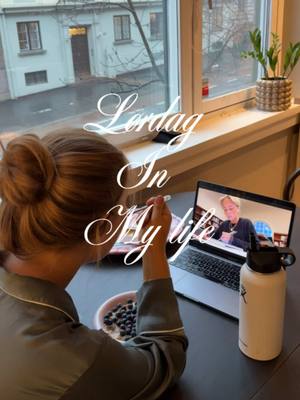 A post by @frideikkefrida on TikTok caption: Bli med på en 10/10 lørdag ⭐️🩵 #fyp #dennedagen #student #diml #dayinmylife 