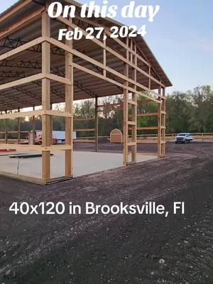 A post by @floydfonck on TikTok caption: #onthisday #fyp #fypシ #fypシ゚viral #fypage #foryoupage #fy #foryourpage #viralvideo #DIY #viraltiktok #trending #tiktok #trend #construction #florida  #diyproject #constructionlife #usa #floridacheck #floridalife  #fyppppppppppppppppppppppp #foryoupageofficiall #barn #polebarn #flogrownpolebarns 