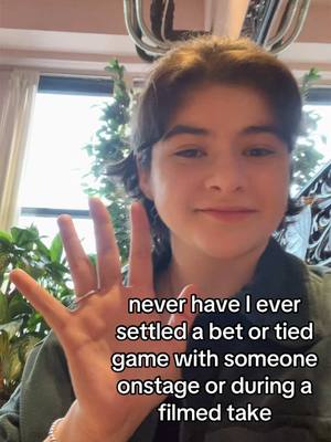 A post by @gabriella.pizzolo_ on TikTok caption: to be fair, MOST of the times this ever happened, I was a kid playing games with other kids on set HEHEHE #fyp 