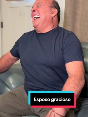 A post by @los_chicaneros on TikTok caption: Cada vez que mi esposo me muestra un video “gracioso”