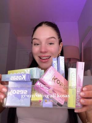 A post by @victoriasamson on TikTok caption: okayyy @Kosas I see uuuuu💗💗🤩 #grwm #testingproducts 