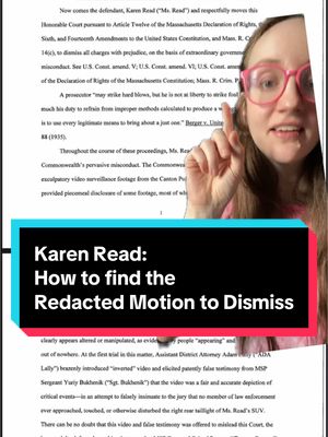 A post by @goojiepooj on TikTok caption: R/karenreadtrial 👈 where I found this doc #karenread #johnokeefe 