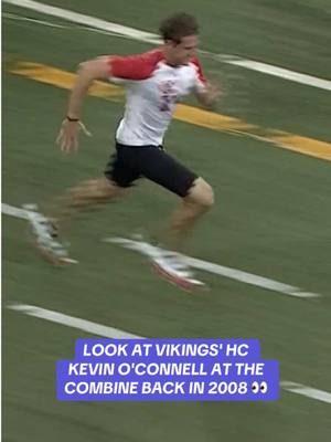 A post by @nfl on TikTok caption: had the flow going too 😤 #kevinoconnell #minnesota #vikings #nfl #nflcombine 