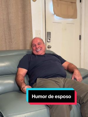 A post by @los_chicaneros on TikTok caption: Cuando mi esposo me muestra un video pero nuestro humor es muy diferente 