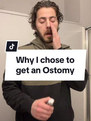 A post by @avgdiabetic on TikTok caption: Wouldn’t wish this disease on my worst enemy #crohnsandcolitis #ibd #ostomy #surgery 