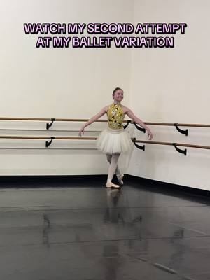 A post by @mackenziedaviz on TikTok caption: this variation is so fun to me hehe 🤓 #ballet #ballerina #pointe #pointeshoes #dance #dancer #ballettok #balletcore #balletclass 