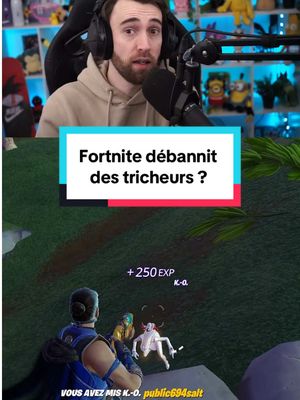 A post by @aksianka on TikTok caption: Fortnite débannit des tricheurs. C'est une information officielle de Fortnite annoncée directement hier soir, et des mesures strictes arrivent pour les tricheurs sur le jeu. Et ceux qui utilisent des Cronus ? Vous n’allez plus savoir jouer à Fortnite sans votre boîtier, ça va carrément bloquer en platine. Les nouvelles mesures anti-triche de Fortnite commenceront en avril. Si jamais vous êtes banni de Fortnite, vous ne pourrez plus jouer pendant un an, mais au bout d'un an, vous serez débanni pour une seconde chance. En revanche, si vous recommencez, le bannissement sera définitif #fortnite #fortniteinfo #fortniteactu #fortnitefr