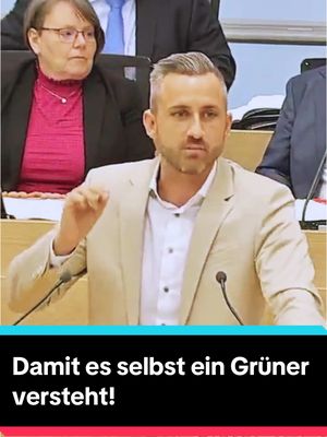 A post by @mutzurwahrheit90 on TikTok caption: Manchmal muss man es einigen Leuten besonders deutlich erklären… #Freiheit #mutzurwahrheit #ulrichsiegmund #AfD #Fakten #Aufklärung #niewiedercdu #Zukunft #Grüne