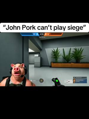 A post by @snapiyy on TikTok caption: John Pork might go pro #rainbowsixsiege #rainbowsix #gameplay #sixsiege #fyp #fypシ #rainbowsixclips #rainbowsixsiegeclips #snapiyy 