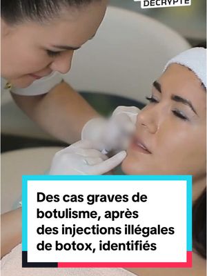 A post by @hugodecrypte on TikTok caption: Le centre d’esthétique où les patientes ont reçu leurs injections a été fermé. 