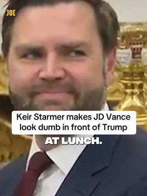 A post by @politicsjoe on TikTok caption: Yikes #ukpolitics #news #politics #fyp #fy #foryou #foryoupage #trump #vance #labour 