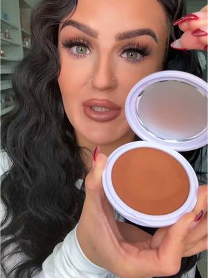 A post by @mikaylanogueira on TikTok caption: @Polite Society Beauty has me BLOWN AWAY by this bronzer formula.. I’ve never tried anything like it before.. powder and cream, woah. AND it’s available @Ulta Beauty #PoliteSocietyPartner #PoliteSociety #bronzer #sunkissed #pscabanaclub 