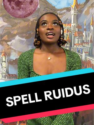 A post by @criticalrole on TikTok caption: YOUR WORD IS RUIDUS 🌙 🔴 The wondrous @CRG takes on the Exandrian Spelling Bee challenge! Check out her journey as Rei'nia "Nia" Saph in #EXUDivergence as GM Brennan Lee Mulligan leads our adventurers through an Exandria haunted by the wake of the War of the Gods - now available on YouTube. 🔀 🌱 #criticalrole #critrole #dnd #dungeonsanddragons #ttrpg #improv #voiceacting #voiceactor #comedy #spelling #challenge #exandria #tabletop #BrennanLeeMulligan #MatthewMercer #LiamOBrien #CeliaRoseGooding #AlexanderWard #JasmineDon #fyp 