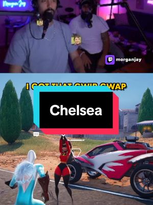 A post by @morganjay on TikTok caption: Sometimes I play Fortnite with my followers and fans and we just have a goofy time. Make sure to check me out on the purple app. Now that I’m on tour it’s tough to stream more than once a week but I’ll be throwing in a IRL stream and some other stuff in there from tough. 