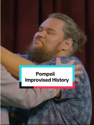 A post by @theimprovguy on TikTok caption: Pompeii | Improvised History