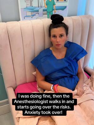 A post by @brandy_billy on TikTok caption: I have severe anxiety about things I can’t control. Such as being put to sleep! Out of Surgery and just trying to manage the pain & being uncomfortable! #anxietyisreal #worry #iknowiwillbeokay #excited 