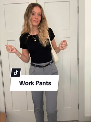 A post by @sydneyy_nicole on TikTok caption: Pants for the workplace! #workoutfits #workpants #officeoutfit #corporategirlies #corporateoutfits #workootd #halara #halarapants #halaraworkpants 