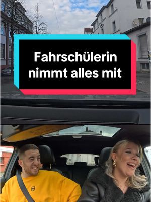 A post by @mustafahrlehrer on TikTok caption: Fahrstunde mit @annie Schonmal Bordstein mitgenommen? 😃 #fahrschule #fahrprüfung #fahrlehrer #fahrschüler #fahrstunde #fahrschülerin #mustafahrlehrer #führerschein 