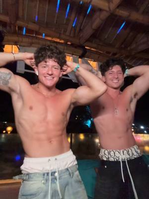 A post by @ondreazlopez on TikTok caption: I almost forgot we made this @FINNS Beach Club @Tony Lopez 