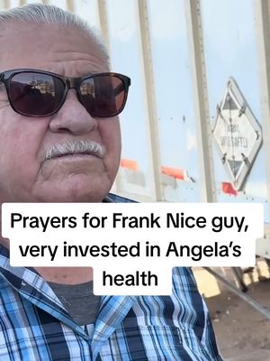 A post by @talesfromthestreets6 on TikTok caption: Prayers for Frank Nice guy, very invested in Angela’s health but he has to take care of himself first.  Continued prayers for Angela #angela #frank #art #angelaupdate #angelahomeless #talesfromthestreets #lostinphoenix 