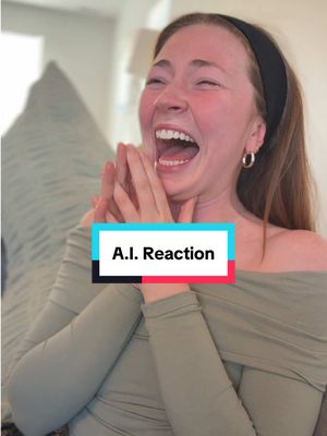 A post by @theimprovguy on TikTok caption: A.I. Reaction #AI #reaction #musicalmonday #improvbroadway 