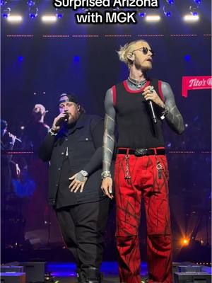 A post by @officialjellyroll on TikTok caption: A little surprise Lonely Road with my brother @mgk 